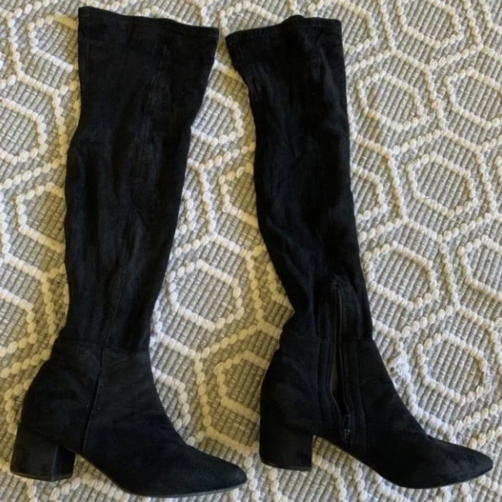 Over knee boots size 7